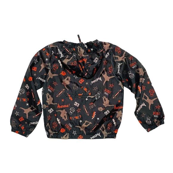 Survival Gear Skate Print Lined Windbreaker - Picture 4 of 4
